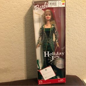 NNRFB 2003 Vintage Holiday Joy Barbie Special Edition
